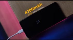 iQOO Z6 Pro 5G price in India front view Battery