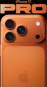 IPhone 17 pro back view 