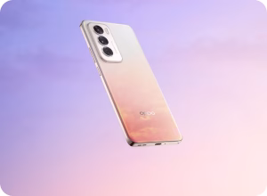 Oppo reno 12 smartphone back view 