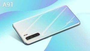 Oppo a91 back view 