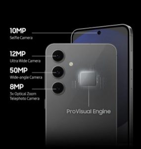 samsung galaxy s24 exynos 2400 back view