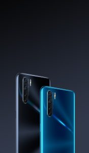 Oppo a91 back view 