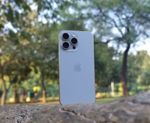 IPhone 15 pro max price in kuwait segment smartphone from the back angle 