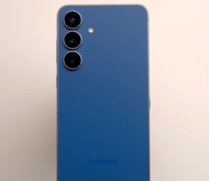 Samsung Galaxy s25 fe smartphone back view 