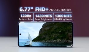 Oneplus nord ce5 5g front view display