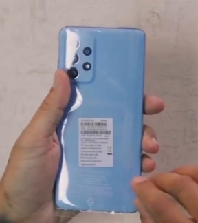 Samsung a52 unboxing