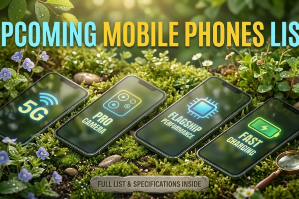 Upcoming mobile phones list