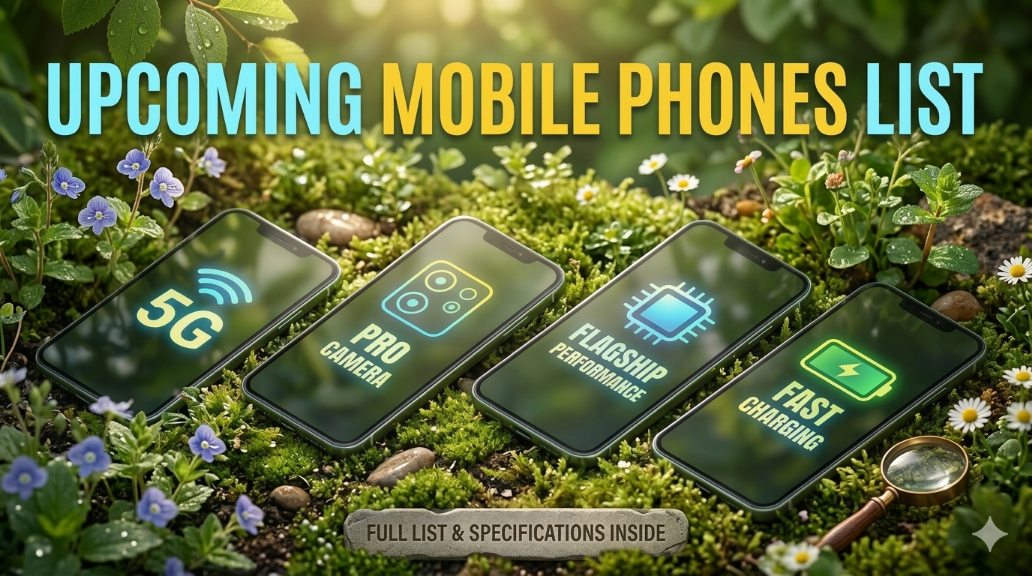 Upcoming mobile phones list