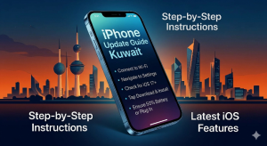 iPhone update guide in Kuwait