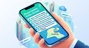 iPhone update guide in Kuwait