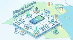iPhone update guide in Kuwait