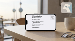 iPhone update guide in Kuwait