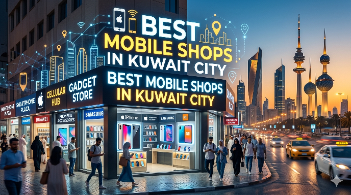 This is a image of Best Mobile Shops in Kuwait City.