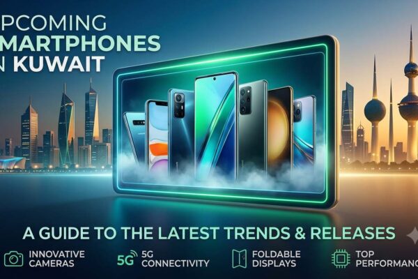 Upcoming smartphones in Kuwait featuring 5G, innovative cameras, foldable displays, and high performance.